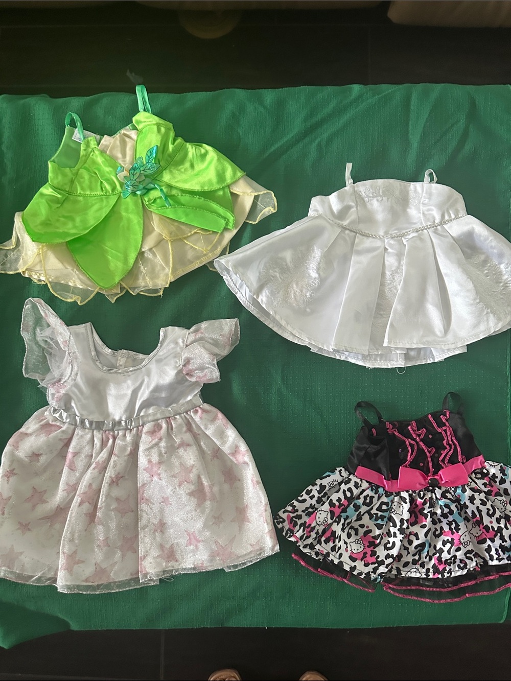 lot of 4 Build A Bear outfits